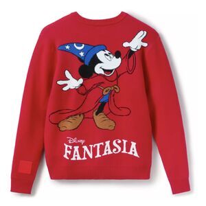 NWT Cakeworthy x Disney Mickey Mouse Cardigan Sweater for Women Fantasia Size XL